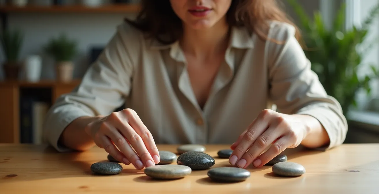Visualisierung der acht Lebensbereiche im deutschen Lebensrad-Modell