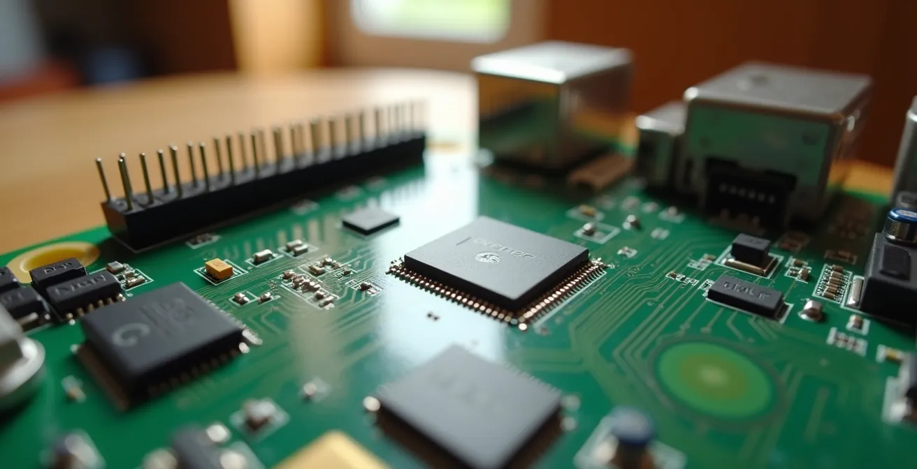 Raspberry Pi mit Home Assistant Setup in einem deutschen Haushalt