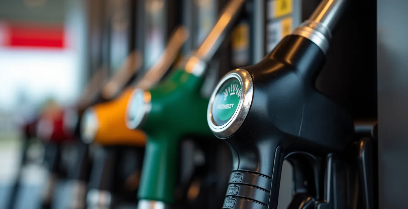 Visuelle Darstellung der Preisunterschiede an deutschen Tankstellen