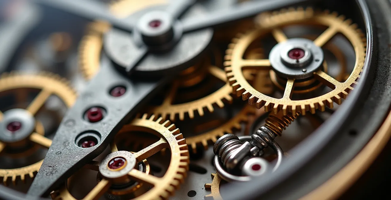 Abstrakte Darstellung einer Timing-Matrix für Technologieadoption