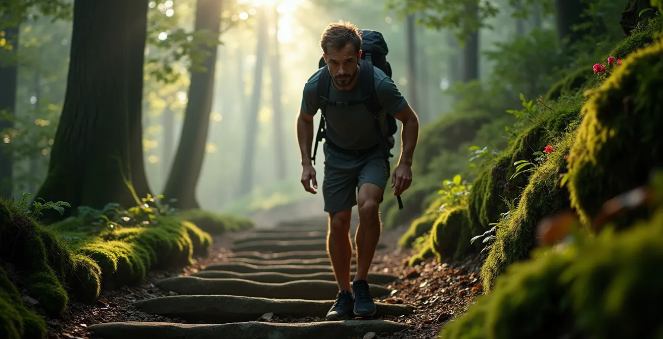Bergsteiger trainiert in deutschen Mittelgebirgen für Himalaya-Expedition