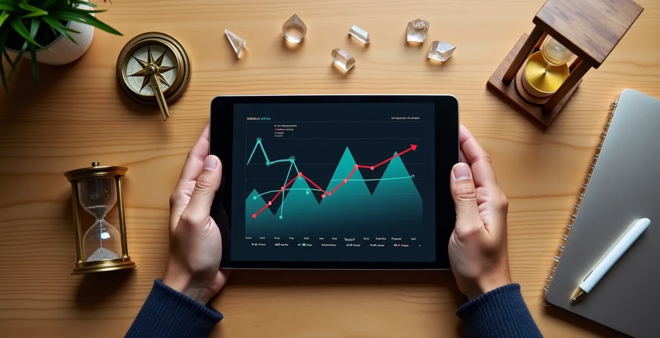 Dashboard zur Analyse von Wirtschaftsindikatoren für Investoren